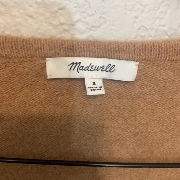 Madewell camel cardigan size small - Picture 3 of 5
